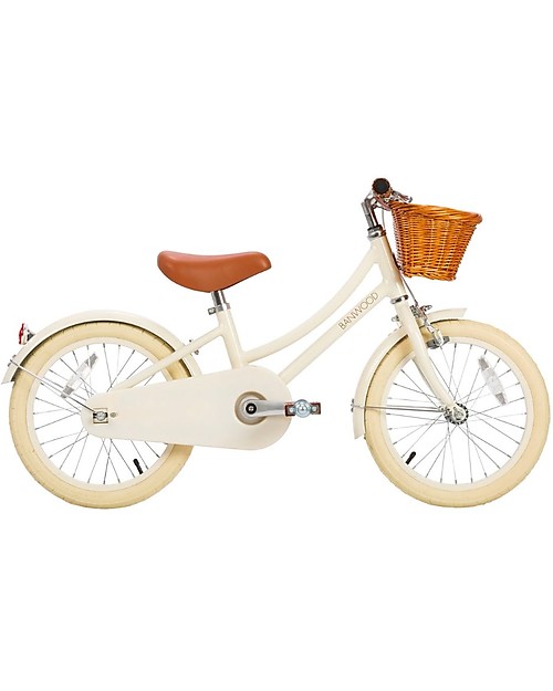 Banwood Classic Bicycle with Cream Pedals - 4 to 7 Years - Removable Wheels Bycicles