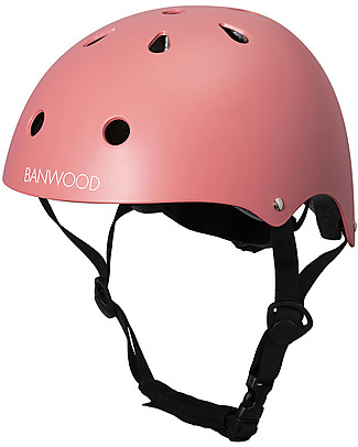 Banwood Classic Bike Helmet, Coral - For Kids from 3 to 7 Years old! Bicycle Helmets