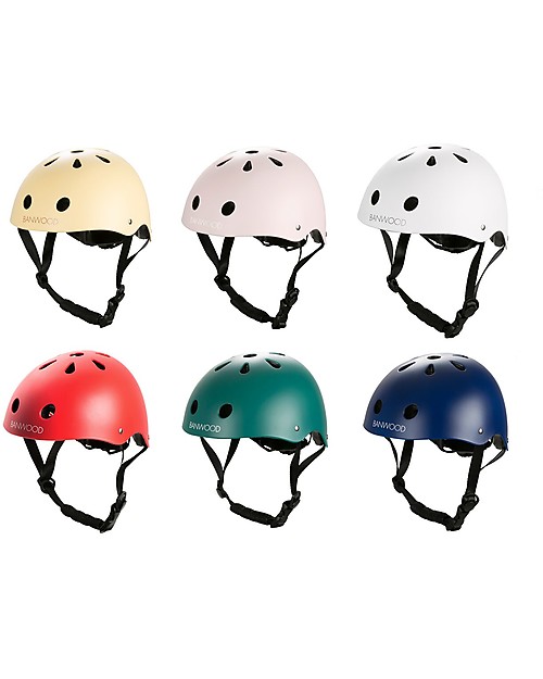 Banwood Classic Bike Helmet, Dark Green - For Kids from 3 to 7 Years old! Bicycle Helmets