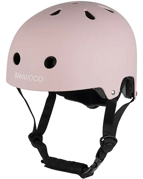 Banwood Classic Bike Helmet, Dusty Rose - For Kids from 3 to 7 Years old! Bicycle Helmets