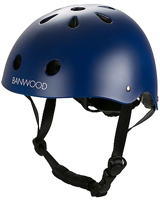 Banwood Classic Bike Helmet, Navy Blue - For Kids from 3 to 7 Years old! Balance Bikes