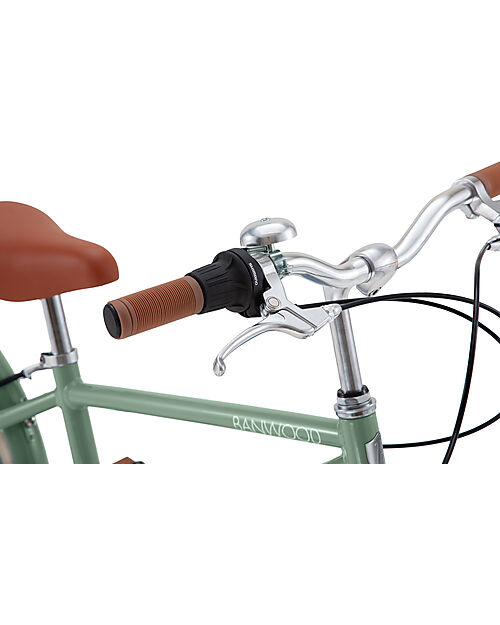 Banwood Classic Bike with Pedals - Vintage Forest - Ages 6 to 10 - 7-Speed Gear Bycicles