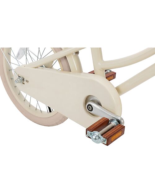 Banwood Classic Vintage Bicycle 14"- Cream - from 3 to 6 years - Removable Training Wheels Bycicles