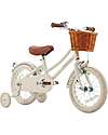Banwood Classic Vintage Bicycle 14"- Cream - from 3 to 6 years - Removable Training Wheels Bycicles