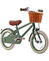 Banwood Classic Vintage Bicycle 14" - Forest - from 3 to 6 years - Removable Training Wheels Bycicles