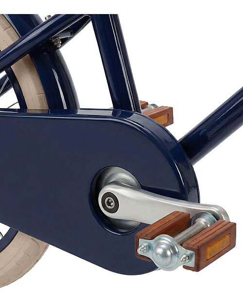 Banwood Classic Vintage Bicycle 14" - Navyblue - from 3 to 6 years - Removable Training Wheels Bycicles