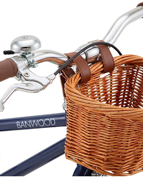 Banwood Classic Vintage Bicycle 14" - Navyblue - from 3 to 6 years - Removable Training Wheels Bycicles