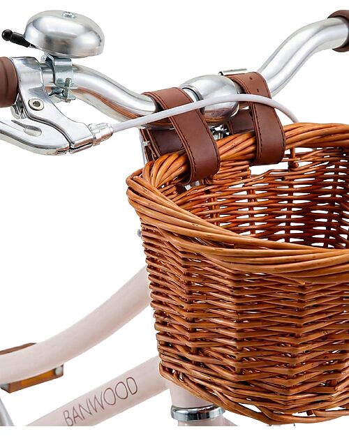 Banwood Classic Vintage Bicycle 14" - Pink- from 3 to 6 years - Removable Training Wheels Bycicles