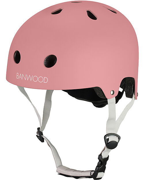 Banwood Eco Helmet - Raspberry - 100% Sustainable Materials Bicycle Helmets