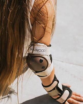 Banwood Kit 3 Protections - Knee Pads/Elbow Pads/Wrist Pads - for Safety and Comfort Bicycle Accessories