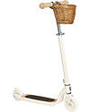 Banwood Maxi Scooter with Removable Basket - Cream - from 6 Years Up to 100 kg Scooters