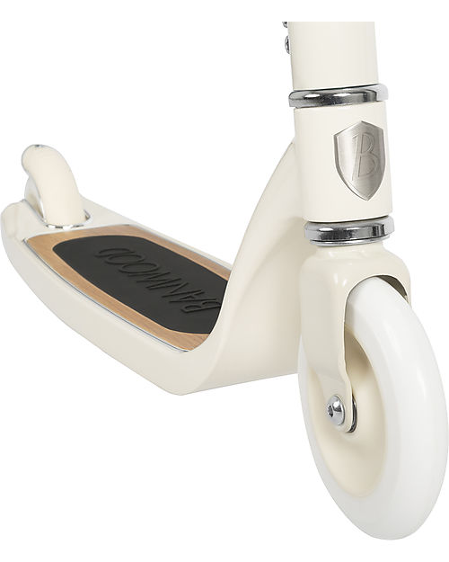 Banwood Maxi Scooter with Removable Basket - Cream - from 6 Years Up to 100 kg Scooters