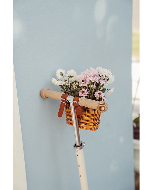 Banwood Maxi Scooter with Removable Basket - Cream - from 6 Years Up to 100 kg Scooters