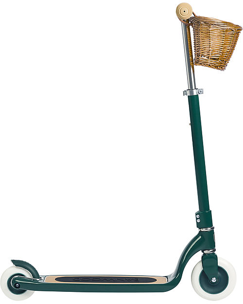 Banwood Maxi Scooter with Removable Basket - Green - from 6 Years Up to 100 kg Scooters
