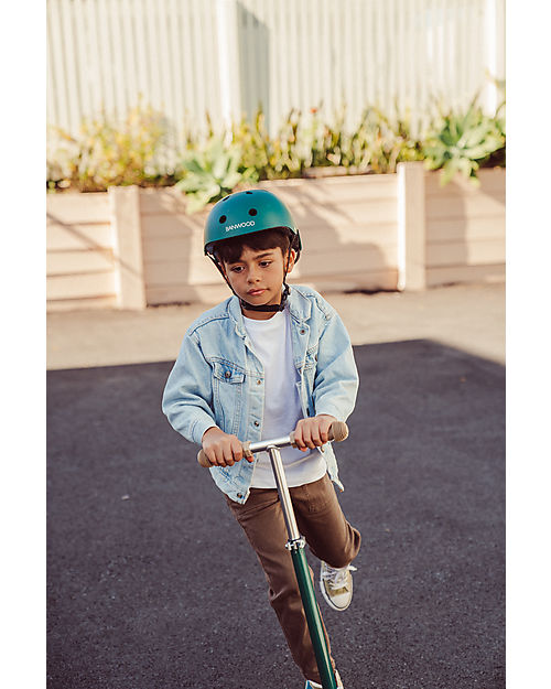 Banwood Maxi Scooter with Removable Basket - Green - from 6 Years Up to 100 kg Scooters