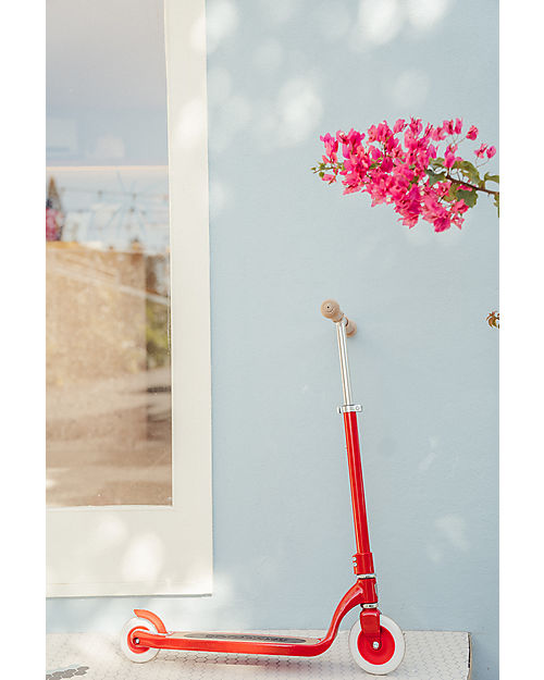 Banwood Maxi Scooter with Removable Basket - Red - from 6 Years Up to 100 kg Scooters