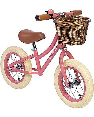 Banwood OUTLET - Balance Bike First Go, Coral - from 3 to 5 years old! - Showroom Sample Balance Bikes
