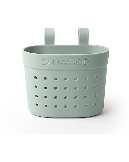 Banwood Pin & Ride Basket for Bicycle and Scooter - Clay - Eco-Friendly and Durable Bicycle Accessories