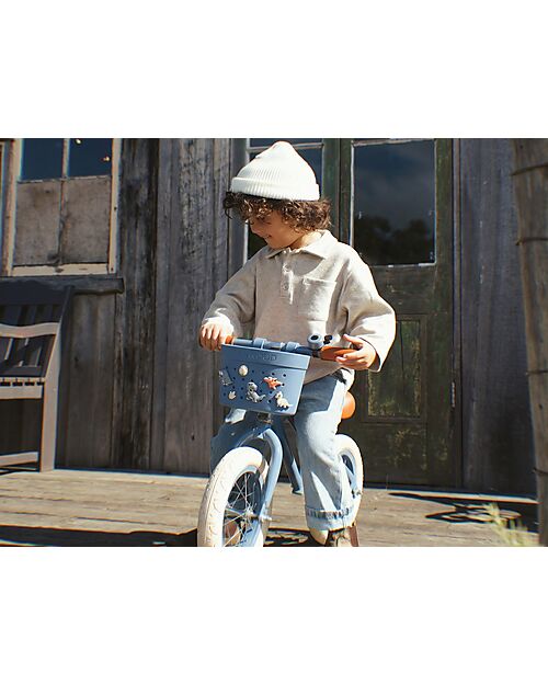 Banwood Pin & Ride Basket for Bicycle and Scooter - Deep Sea - Eco-Friendly and Durable Bicycle Accessories