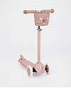 Banwood Pin & Ride Basket for Bicycle and Scooter - Dusty Rose - Eco-Friendly and Durable Bicycle Accessories