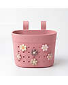Banwood Pin & Ride Basket for Bicycle and Scooter - Raspberry - Eco-Friendly and Durable Bicycle Accessories