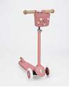 Banwood Pin & Ride Basket for Bicycle and Scooter - Raspberry - Eco-Friendly and Durable Bicycle Accessories