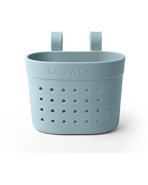 Banwood Pin & Ride Basket for Bicycle and Scooter - Teal - Eco-Friendly and Durable Bicycle Accessories