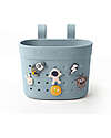 Banwood Pin & Ride Basket for Bicycle and Scooter - Teal - Eco-Friendly and Durable Bicycle Accessories