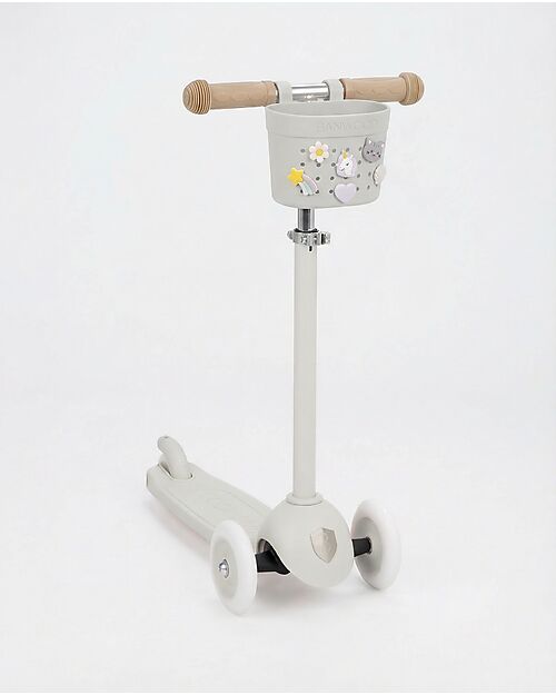Banwood Pin & Ride Basket for Bicycle or Scooter - Ivory - Eco-Friendly and Durable Bicycle Accessories