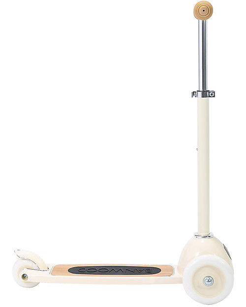 Banwood Scooter with Removable Basket - Cream - from 3 Years Up to 50 kg Scooters