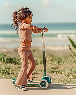 Banwood Scooter with Removable Basket - Green - from 3 Years Up to 50 kg Balance Bikes