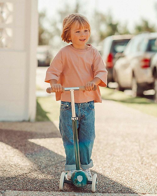 Banwood Scooter with Removable Basket - Green - from 3 Years Up to 50 kg Scooters