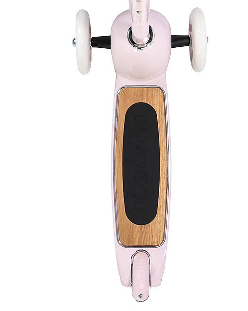 Banwood Scooter with Removable Basket - Pink - from 3 Years Up to 50 kg Scooters