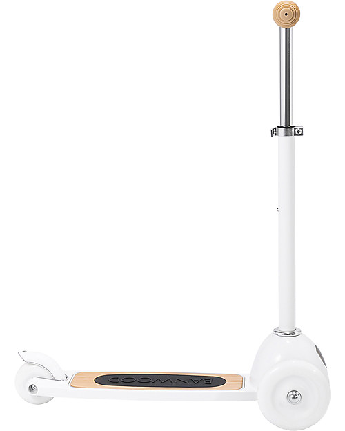 Banwood Scooter with Removable Basket - White - from 3 Years Up to 50 kg Scooters