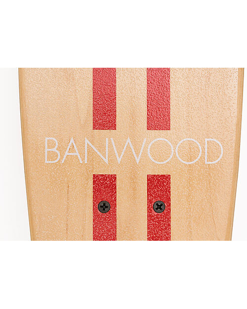 Banwood Skateboard - Red - from 3 Years Bycicles