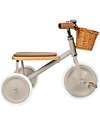 Banwood Wood and Vegan Leather Baby Trike - Beige - From 3 years old Tricycles