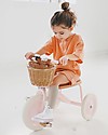 Banwood Wood and Vegan Leather Baby Trike - Pink - From 2 years old Tricycles