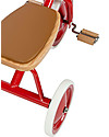 Banwood Wood and Vegan Leather Baby Trike - Red - From 2 years old Tricycles