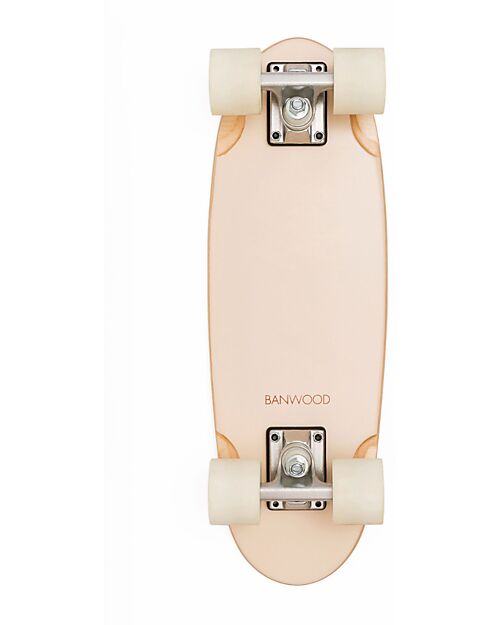 Banwood Wooden Skateboard - Cream - from 3 Years Bycicles