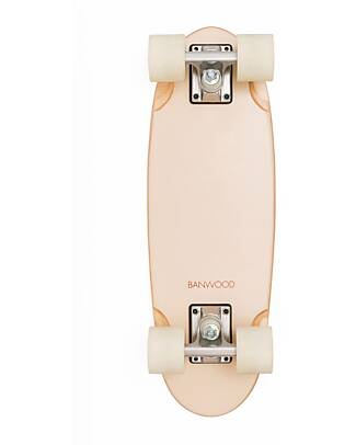 Banwood Wooden Skateboard - Cream - from 3 Years Bycicles