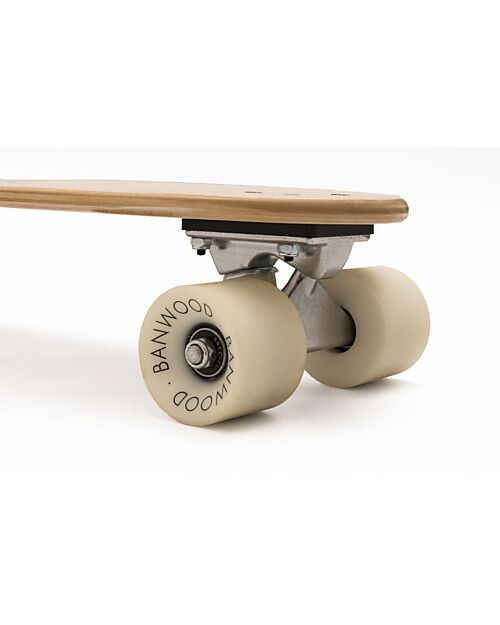 Banwood Wooden Skateboard - Cream - from 3 Years Bycicles