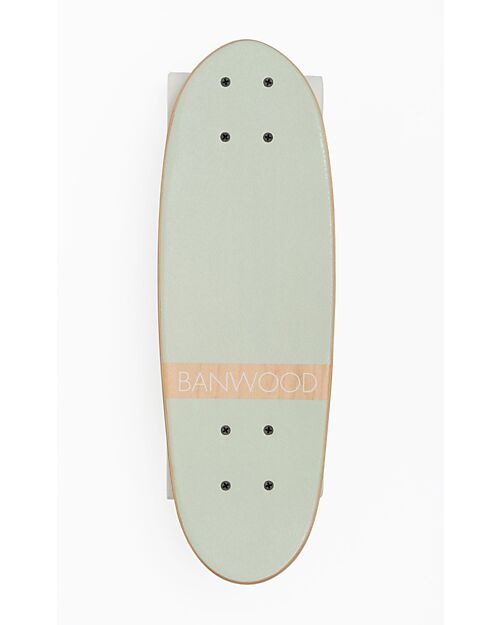 Banwood Wooden Skateboard - Mint - from 3 Years Bycicles