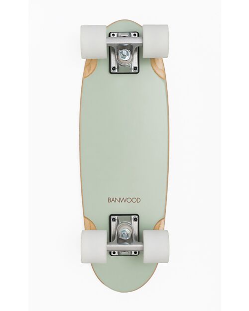 Banwood Wooden Skateboard - Mint - from 3 Years Bycicles