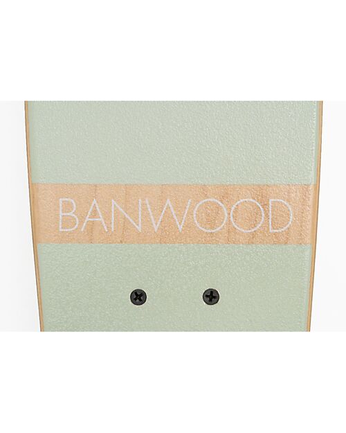 Banwood Wooden Skateboard - Mint - from 3 Years Bycicles