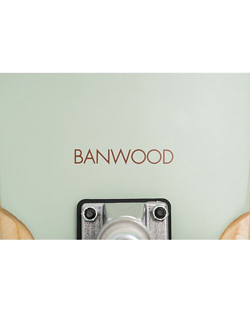 Banwood Wooden Skateboard - Mint - from 3 Years Bycicles