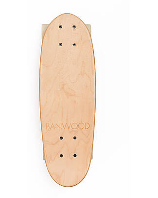 Banwood Wooden Skateboard - Nature - from 3 Years Bycicles