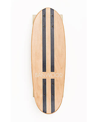 Banwood Wooden Skateboard - Navy Blue - from 3 Years Bycicles