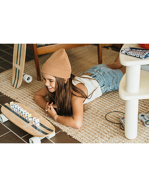 Banwood Wooden Skateboard - Navy Blue - from 3 Years Bycicles