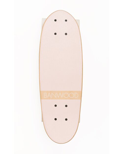 Banwood Wooden Skateboard - Pink - from 3 Years Bycicles