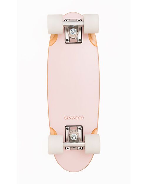 Banwood Wooden Skateboard - Pink - from 3 Years Bycicles